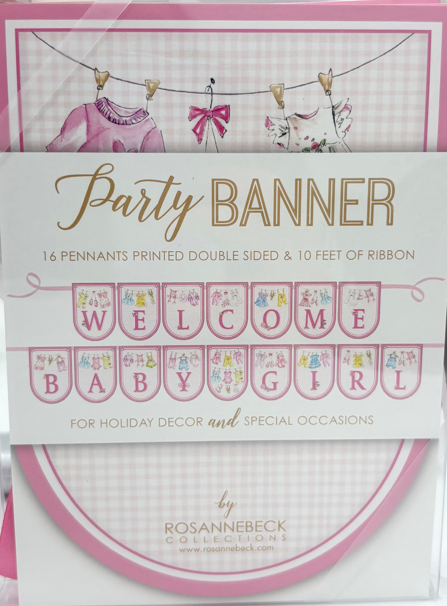 RosanneBeck - Party Banner - Welcome Baby