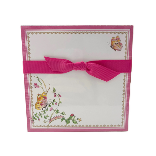 RosanneBeck - Notepad - Butterflies - Pink or Green
