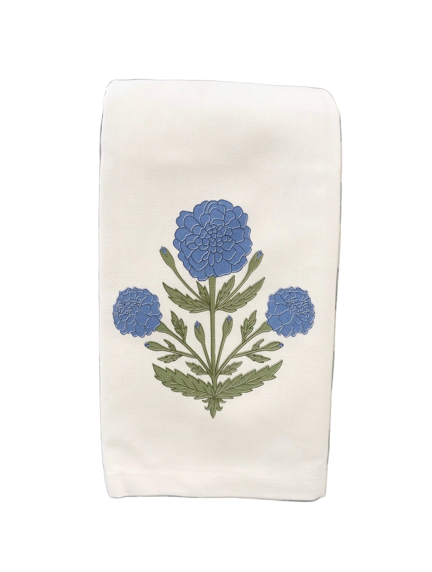 Rosanne Beck - Hand Towel - Blue Marigold