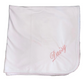 Kissy Kissy - White Baby Blanket