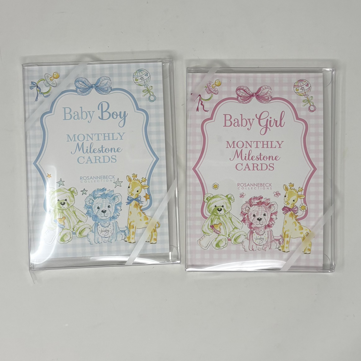 Baby Milestone Monthly Cards