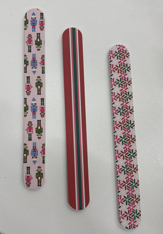 Nutcracker Nail Files - Set of 3