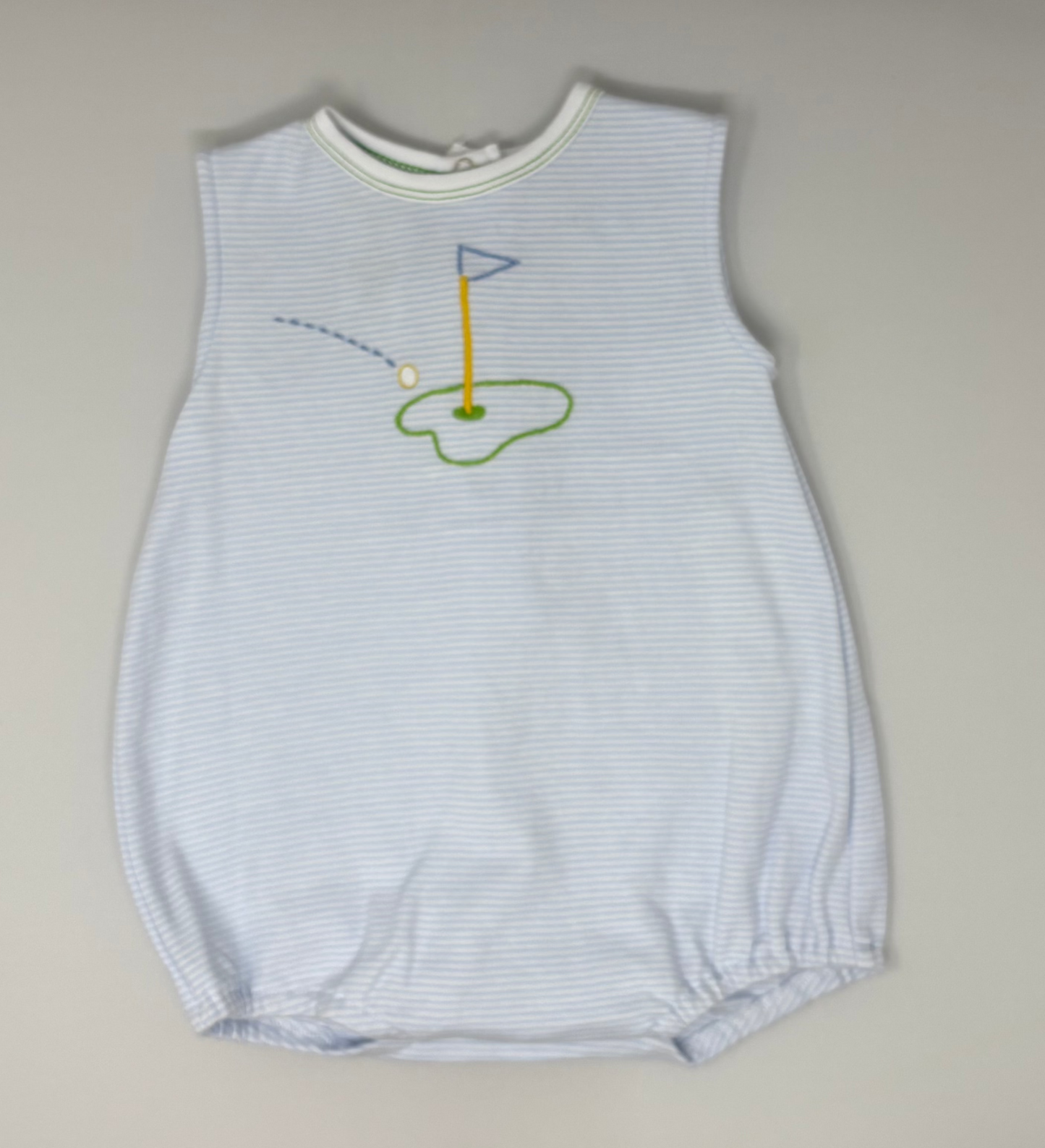 Golf Bubble Romper - Pink or Blue