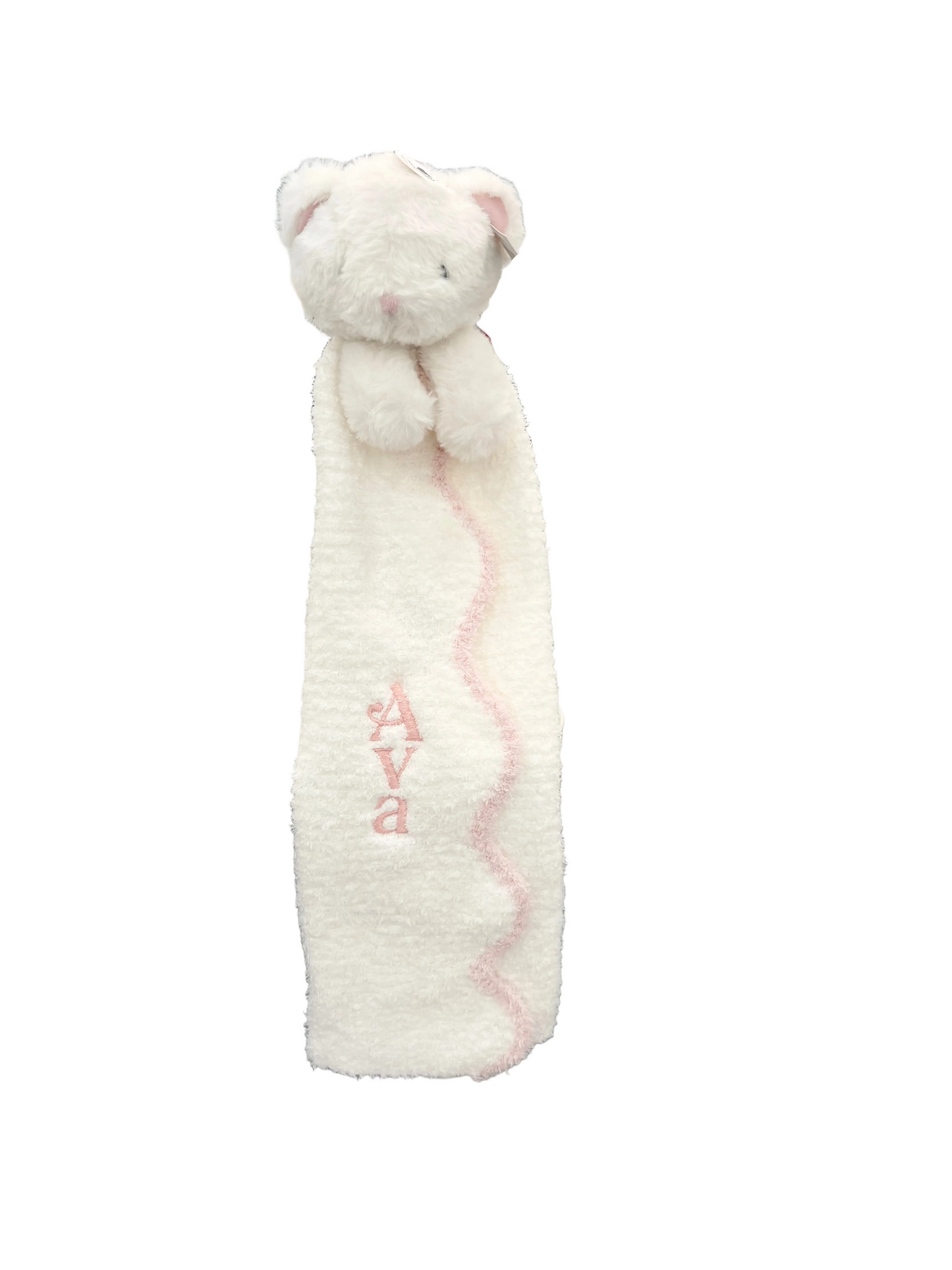 Musical Bear Lovey - Blue or Pink - Customizable