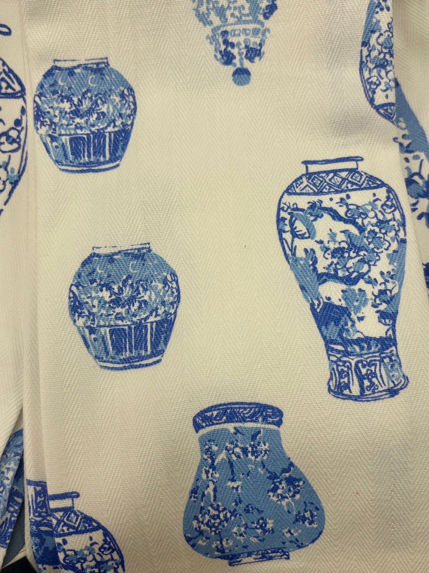 Ginger Jar Kitchen Towels with Initial - Set of 2