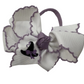 Embroidered Hair Bow - Witch's Hat - Set of 2
