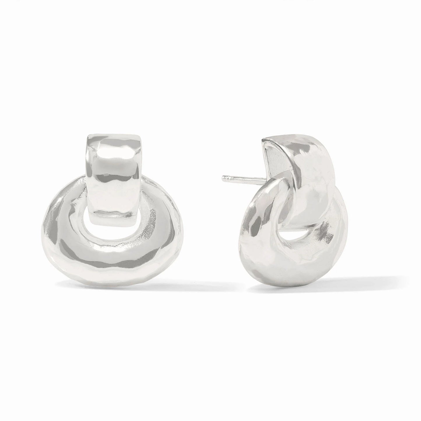 Julie Vos - Hammered Silver Earring