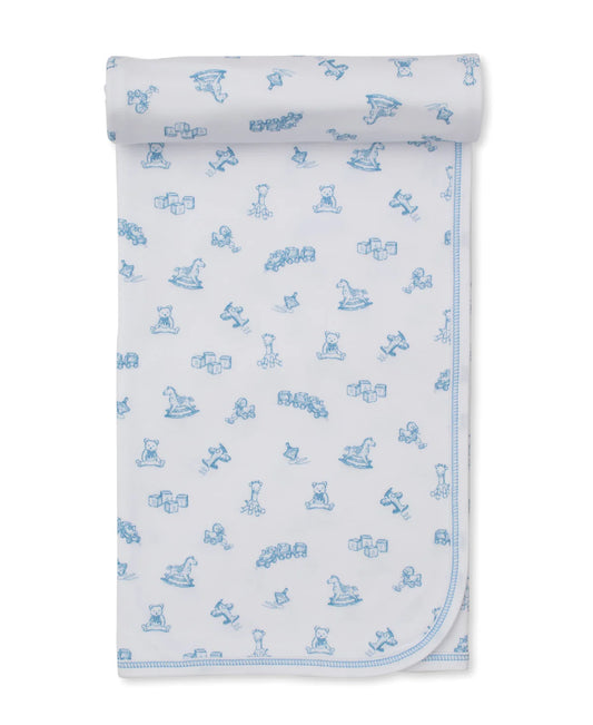 Kissy Kissy - Vintage Toy - Blanket or Bib - Pink or Blue