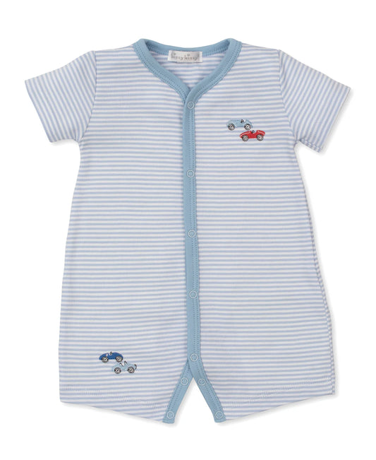 Car Central Short Stripe Playsuit