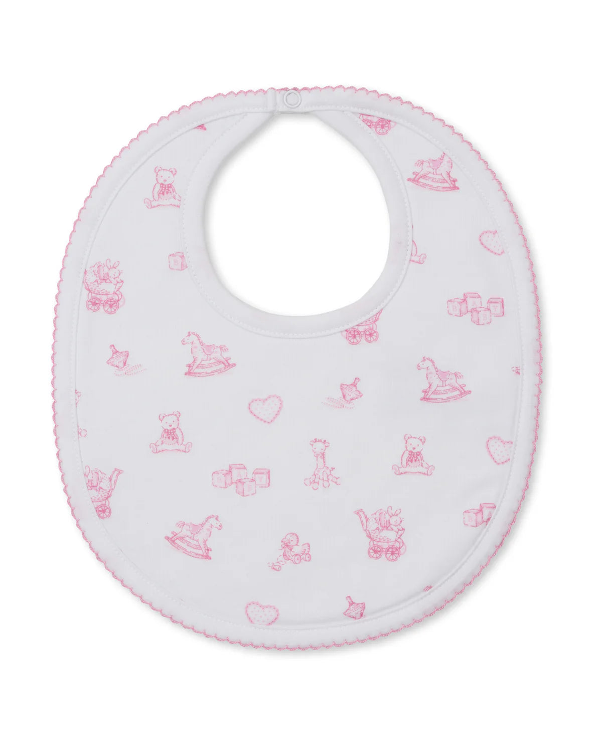 Kissy Kissy - Vintage Toy - Blanket or Bib - Pink or Blue