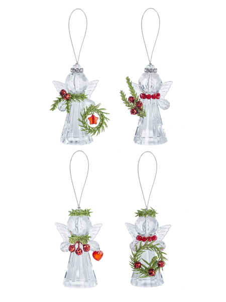 Faceted Ornament - Angels