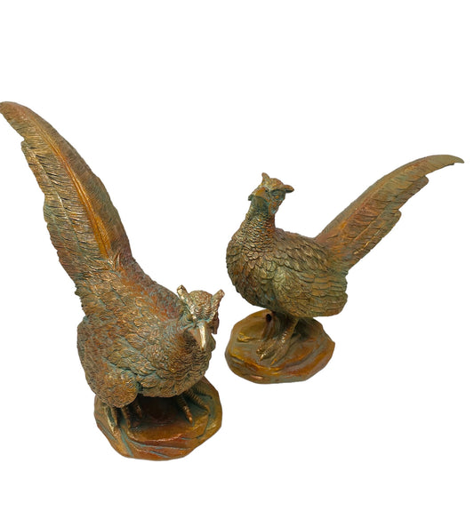 Gold Pheasants -  Set of 2