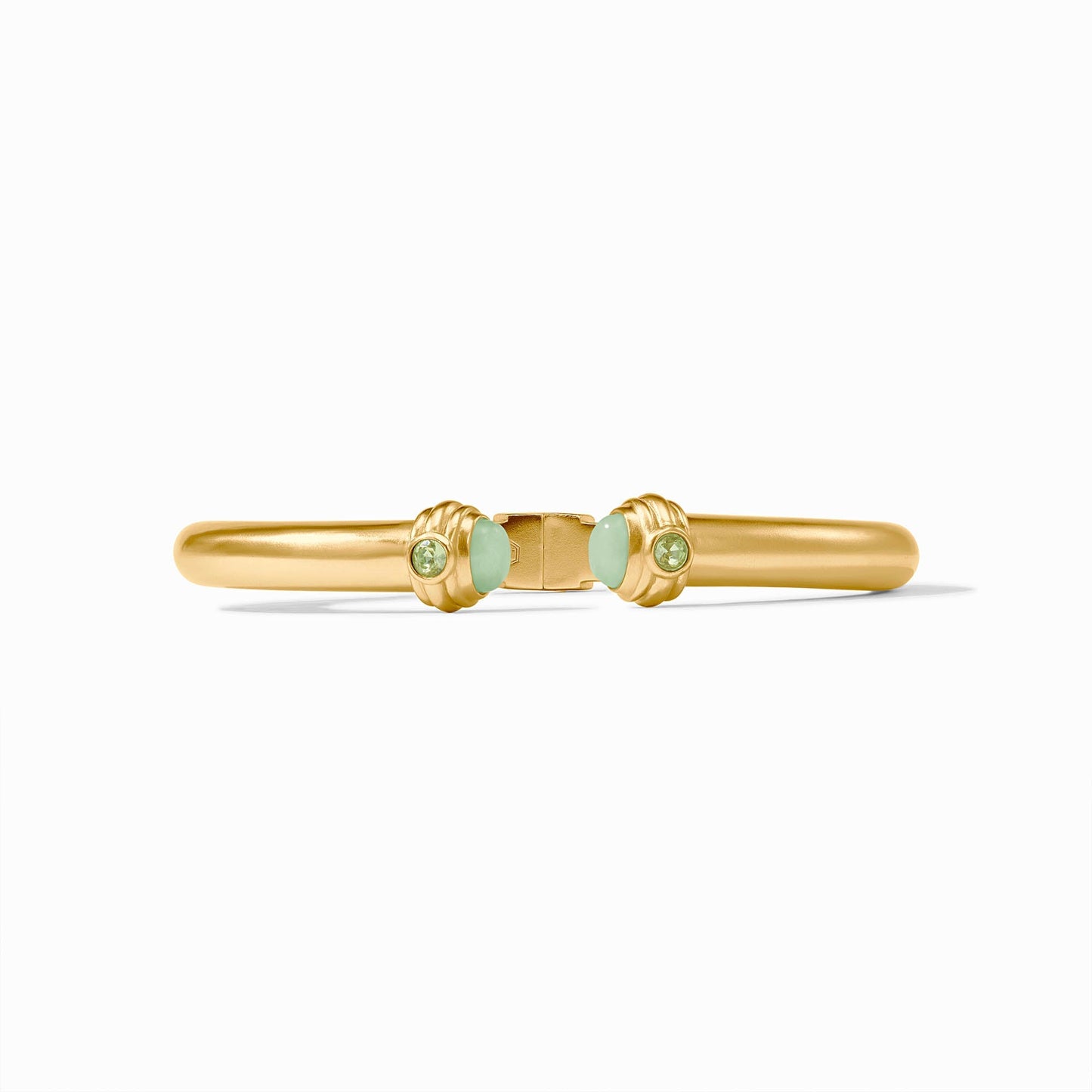 Julie Vos - Gold Cuff Bracelet with Gemstones