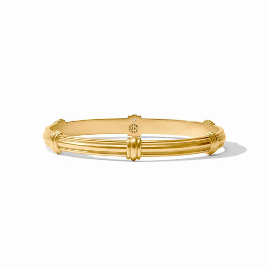 Julie Vos - Ribbed Bangle - Gold