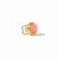 Julie Vos - Gold Ring with Jade Stone