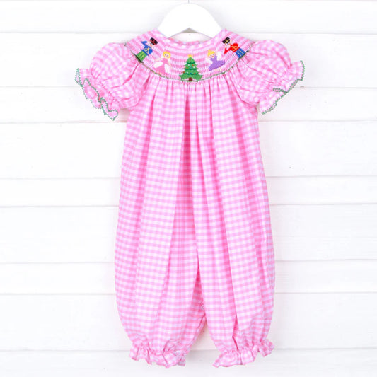 Smocked Nutcracker Long Bubble