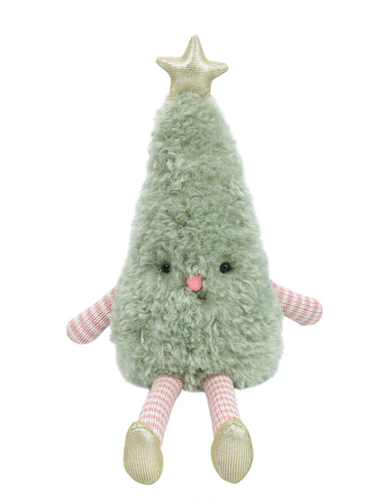 Mon Ami - Green Christmas Tree Doll - Pink or Red