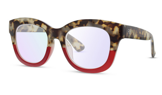 Two Tone Tortoise Shell and Red Readers