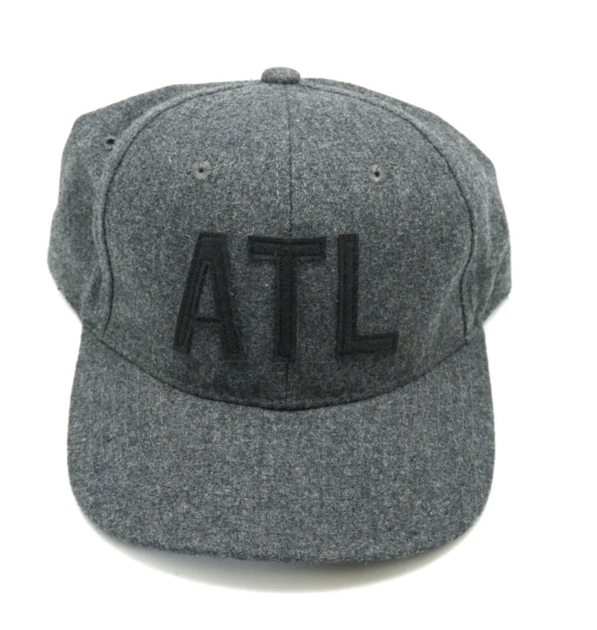 Gray Wool 'ATL'  Hat