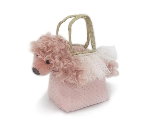 Pink Poodle in a Purse