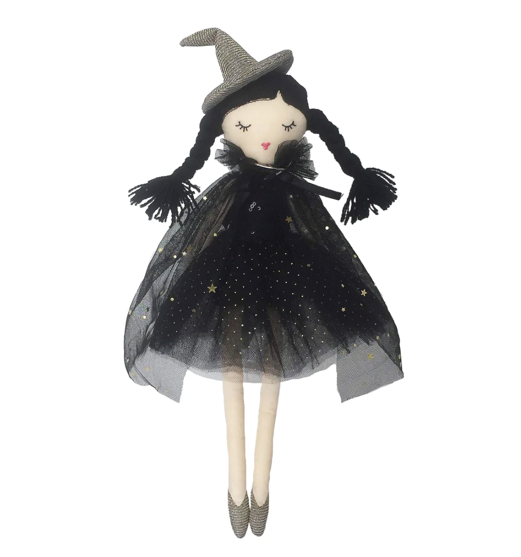 Mon Ami - Black Witch Doll with Braids - Cassandra