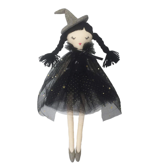 Mon Ami - Black Witch Doll with Braids - Cassandra