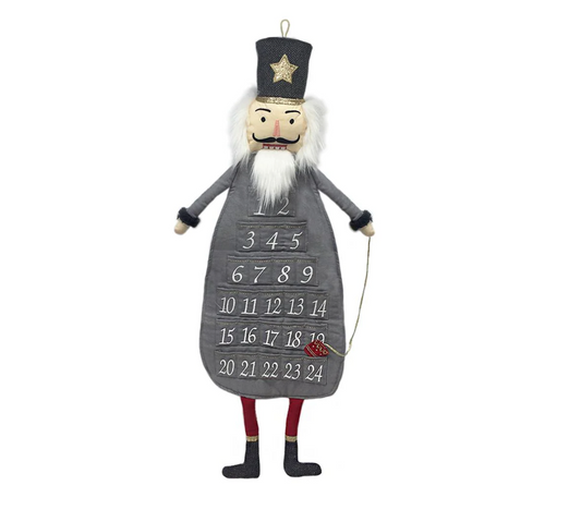 Gray Nutcracker Advent Calendar