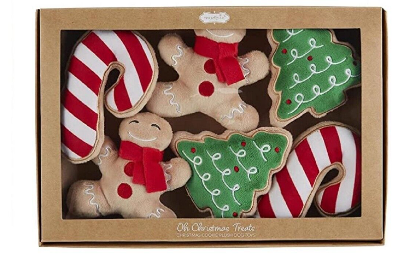 Christmas Cookie Dog Toys