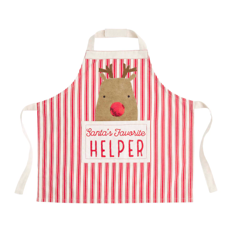 Reindeer Apron Santa's Favorite Helper