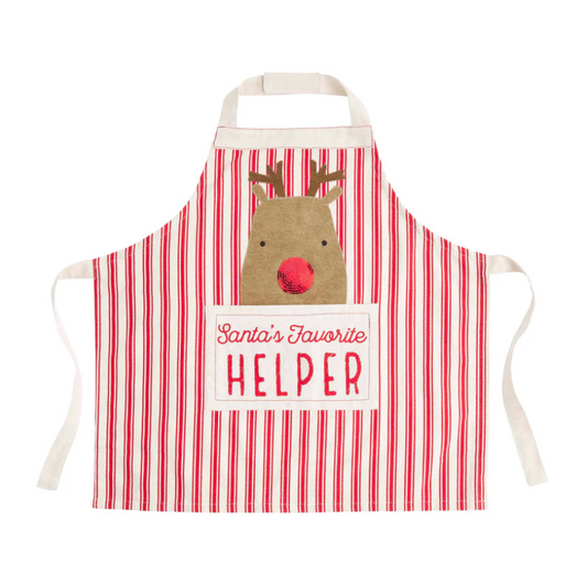 Reindeer Apron Santa's Favorite Helper