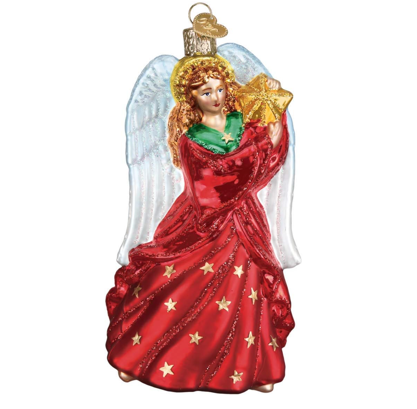 Angel in Red Ornament