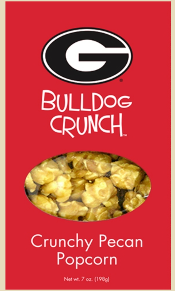 Georgia Bulldog Crunch Popcorn