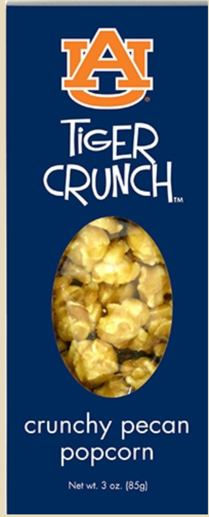 Auburn Tiger Crunch Pecan Popcorn