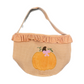 Bits and Bows - Orange Gingham Pumpkin Tote with Ruffle