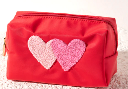 Red Heart Cosmetic Case