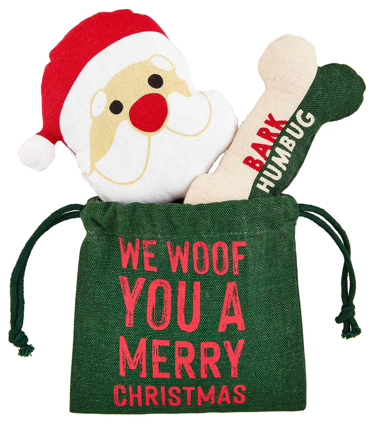 Dear Santa Dog Toys -  3 Assorted Styles