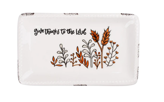Give Thanks To The Lord - Trinket Tray