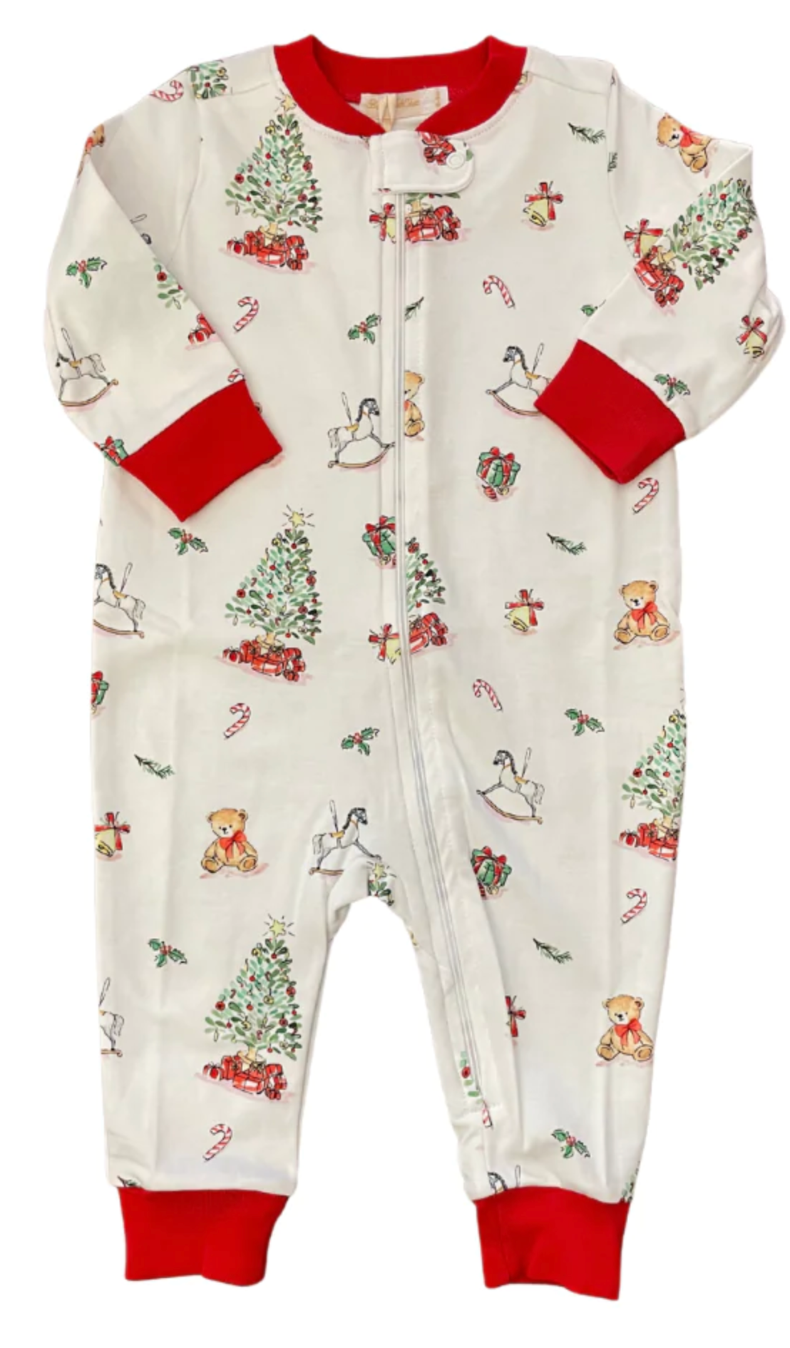 Christmas Tree Zippered Coverall