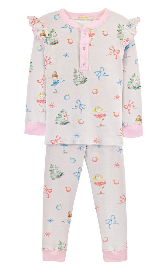 Pink Nutcracker Ballet Pajama Set: Size 2