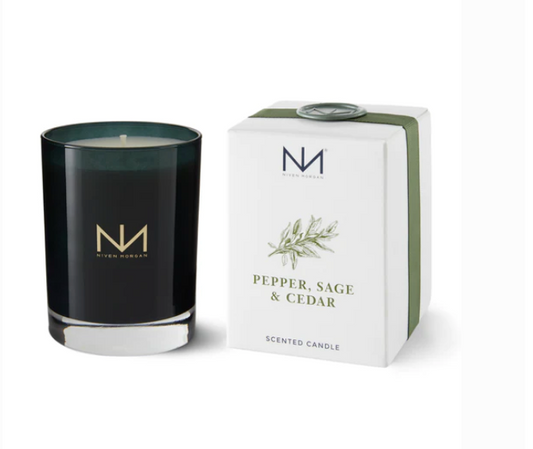 Pepper Sage and Cedar Candle