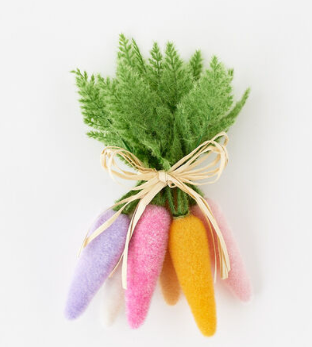 Bundle of Flocked Carrots