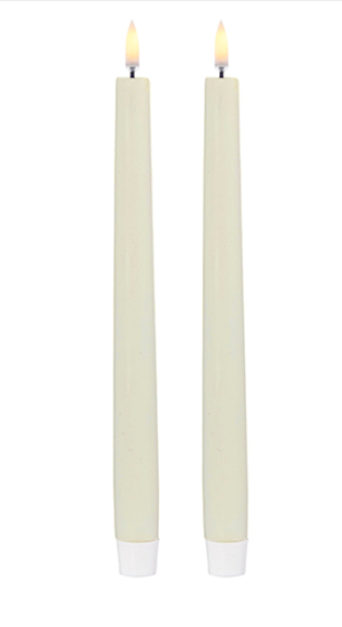 Light Up Taper Candle Set of 2