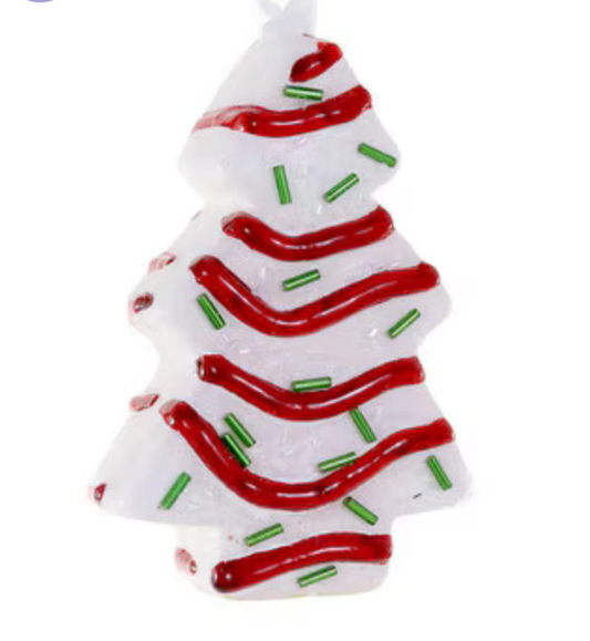 Christmas Tree Cake Ornament