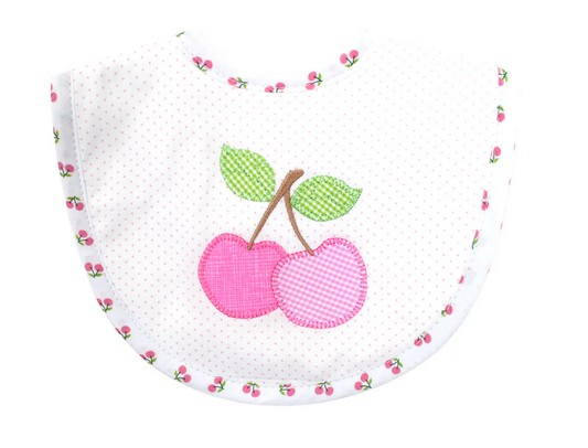 Cherries Bib