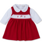 Kissy Kissy - Red Santa Dress with Onesie Set