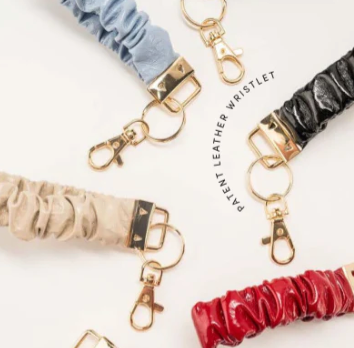 Scrunchie Wristlet Key Chain