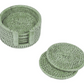 Rattan Coaster Set