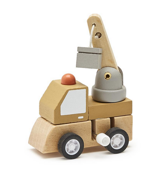 Construction Vehicle Wooden Trucks - 4 Designs