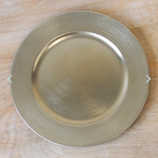 Plate / Charger - Gold / Champagne Charger