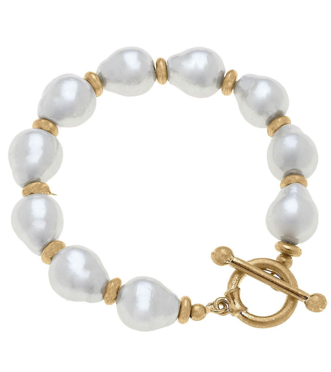 Freshwater Pearl Toggle Bracelet